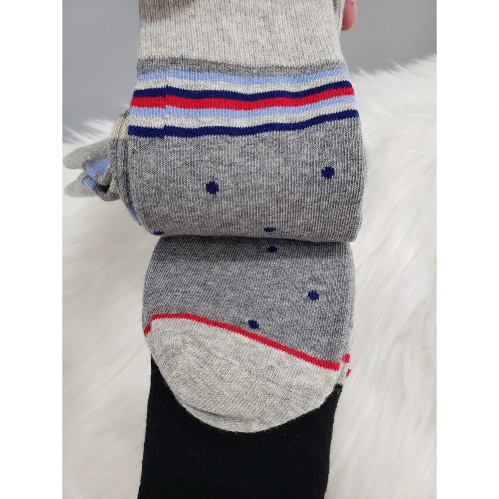 NEW Arrow Brand Tall Crew Cut Socks 2000s Dress Socks Striped Colorful Men 10-13
